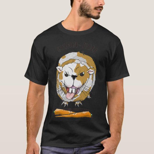 Honger cavia premie t-shirt (Voorkant)