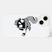 Honger Grijze doodskerrel Case-Mate iPhone Case (Achterkant (horizontaal))