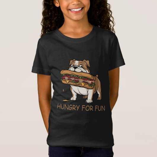 Honger naar plezier t-shirt (Voorkant)