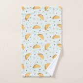 Honger naar taco's patroon bad handdoek (Handdoek)
