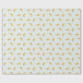 Honger naar taco's patroon cadeaupapier (Vlak)