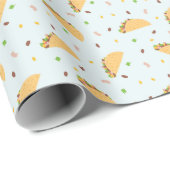 Honger naar taco's patroon cadeaupapier (Rol Hoek)