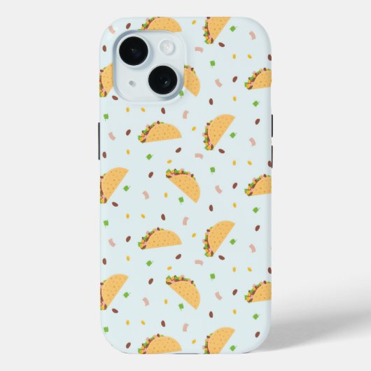 Honger naar taco's patroon Case-Mate iPhone case (Achterkant)