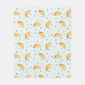 Honger naar taco's patroon fleece deken (Voorkant)