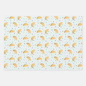 Honger naar taco's patroon inpakpapier vel (Voorkant 2)