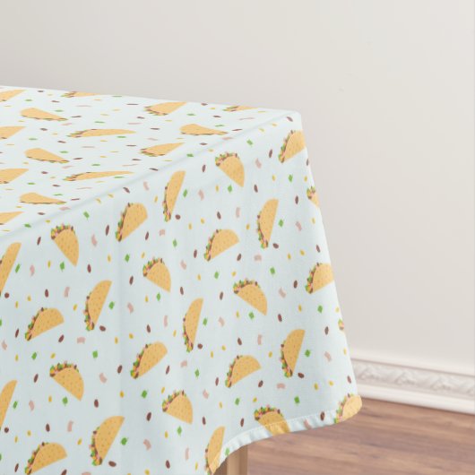 Honger naar taco's patroon tafelkleed (Voorbeeld)
