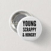 Honger Ronde Button 3,2 Cm (Voorkant /achterkant)