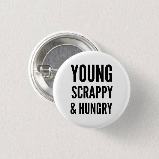 Honger Ronde Button 3,2 Cm (Voorkant /achterkant)