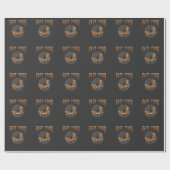 Honger voor de jacht op snel voedsel cadeaupapier (Vlak)