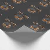 Honger voor de jacht op snel voedsel cadeaupapier (Hoek)