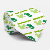 Honger voor hond bot-eekhoorn stropdas (Opgerold)