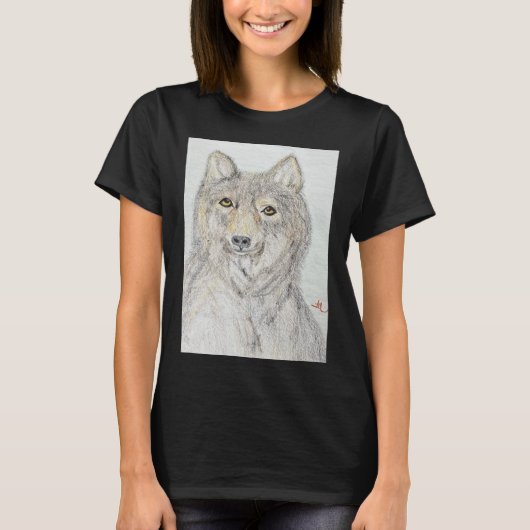 Honger zoals het wolf T-shirt (Voorkant)