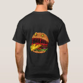 hongerburger t-shirt (Achterkant)
