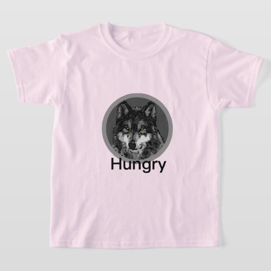 Hongerig - Basic T-shirt voor kinderen (Laagn)