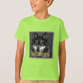 Hongerig - Basic T-shirt voor kinderen (Voorkant)