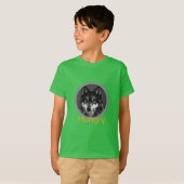 Hongerig - Basic T-shirt voor kinderen (Voorkant volledig)
