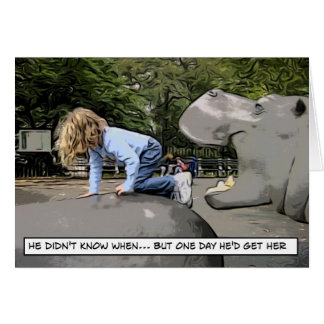 hongerig hippo - op een dag