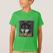 Hongerig - Kids Basic T-Shirt (Voorkant)