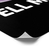 Hongerig naar complimenten Feline Poster (Hoek)