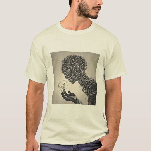 Hongerig naar ideeën t-shirt (Voorkant)