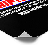 Hongerig Pak Een Schriftuur Grappig Christelijk Ma Poster (Hoek)