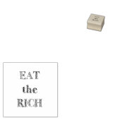 hongerig rubberstempel (Gestempeld)