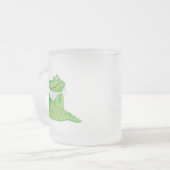 hongerige alligator matglas koffiemok (Voorkant links)