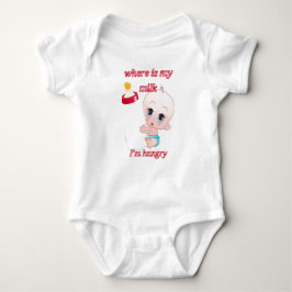Hongerige Baby Bodysuit. Romper
