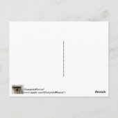 Hongerige Baby vogelmus foto Briefkaarten (Achterkant)