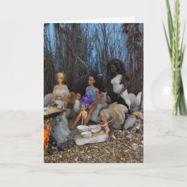 Hongerige diners. kaart