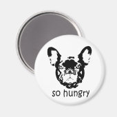 Hongerige Franse magneet (Voorkant / Achterkant)