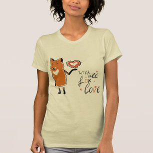 Hongerige Kleine Beer Eet Honing T-Shirt - Schatti