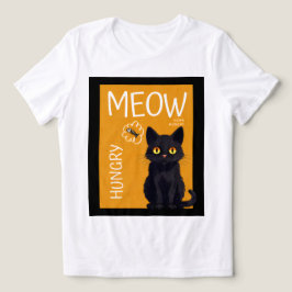 Hongerige Meow – Hongerig Geboren Tri-Blend Shirt