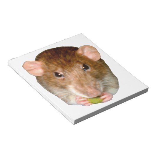 Hongerige Rat Notitieblok (Schuin)