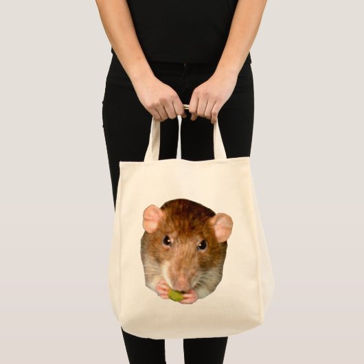 Hongerige rattenzak tote bag (Voorkant (product))