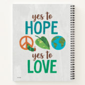 Hongerige Rups | Ja tegen hoop Notitieboek (Achterkant)