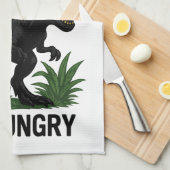 Hongerige T-Rex Theedoek (Quarter Fold)