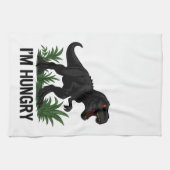 Hongerige T-Rex Theedoek (Horizontaal)