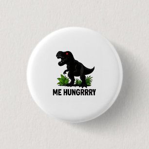 Hongerige T-Rexx Ronde Button 3,2 Cm