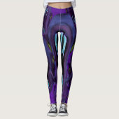 Hongerige vis Leggings (Voorkant)