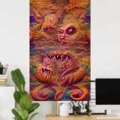 Hongerigen vulde hij met kwaad poster (Thuiskantoor)