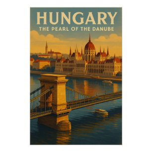 HONGERIJ — DE PAREL VAN DE DONAU is incorrect, the Perfect Poster