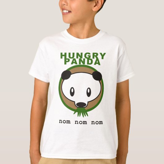 hongerpanda t-shirt (Voorkant)