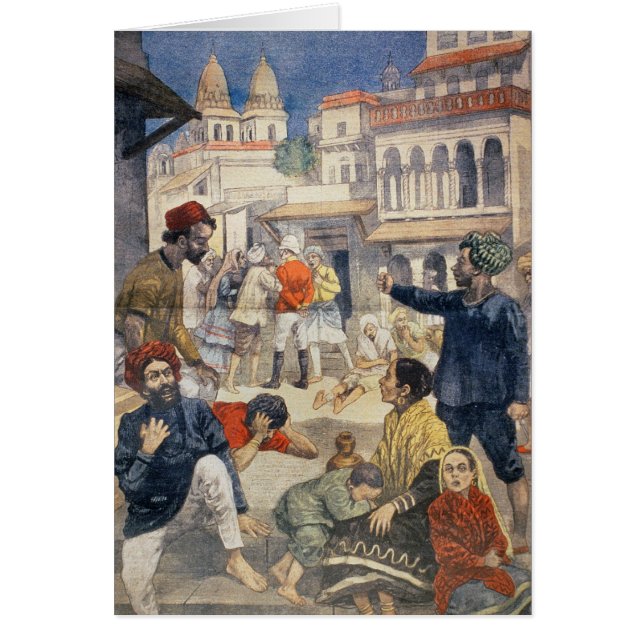 Hongersnood in India (Voorkant)