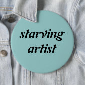 hongerspeld ronde button 6,0 cm (In situ)