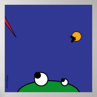 hongkikker - ooievaar poster