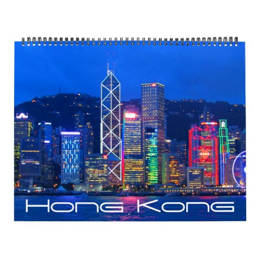 hongkong 2026 groot kalender (Hoes)