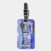 Hongkong Bagagelabel (Voorkant verticaal)