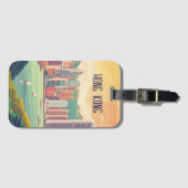 Hongkong Bagagelabel (Voorkant (horizontaal))