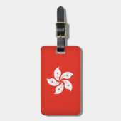 Hongkong Bagagelabel (Voorkant verticaal)